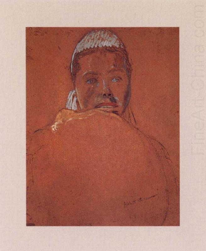 Delaunay, Robert Study of Brittany Woman china oil painting image